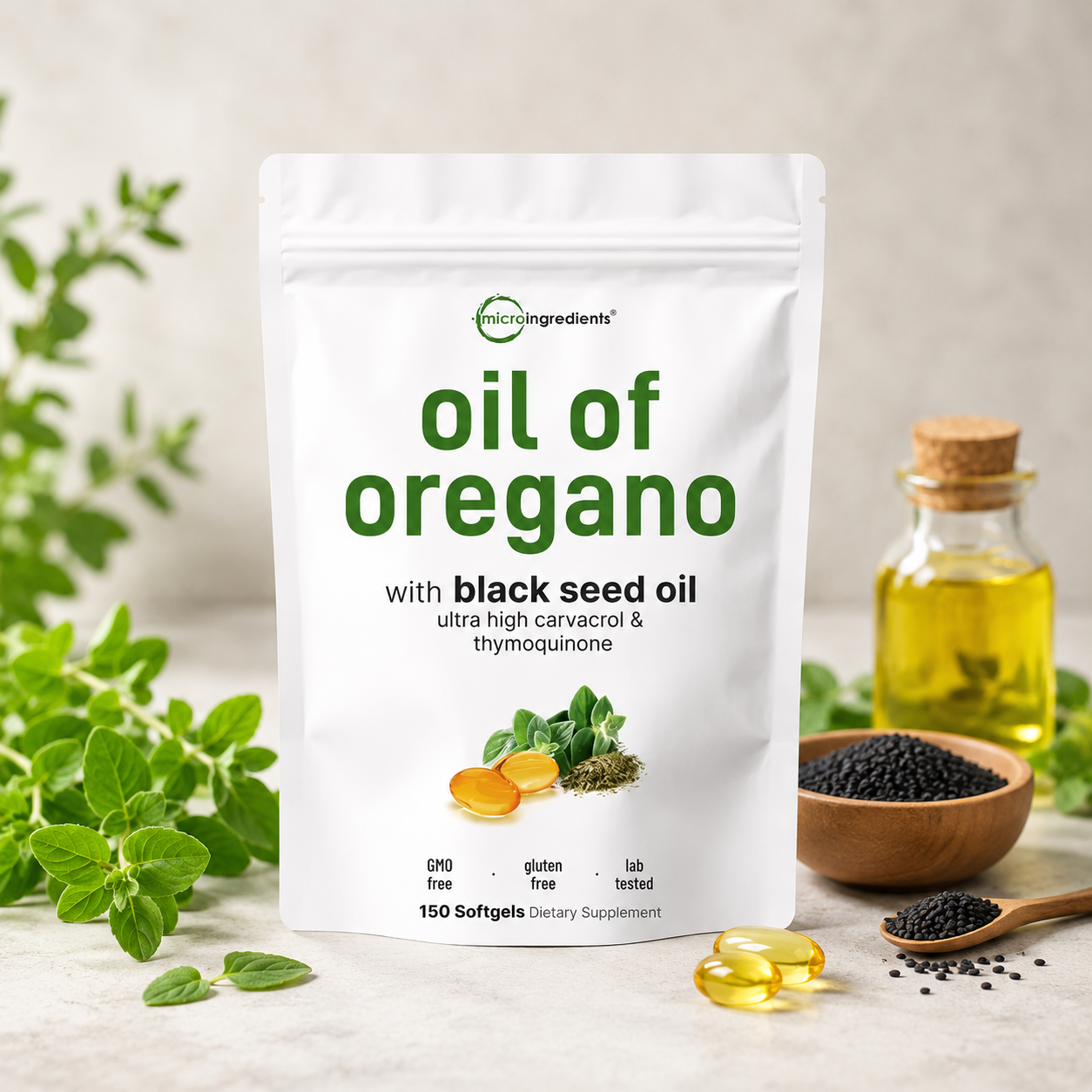 Oil of Oregano + Black Seed