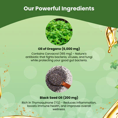 Oil of Oregano + Black Seed